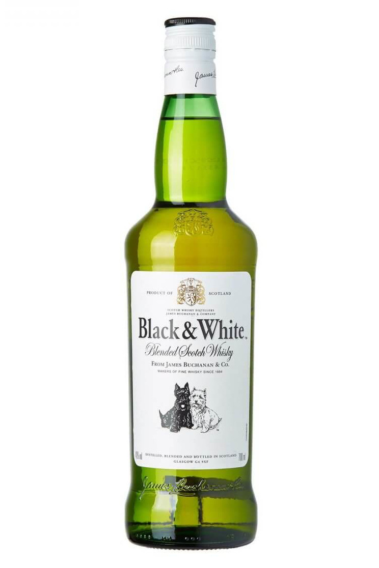 BLACK & WHITE SCOTCH WHISKY