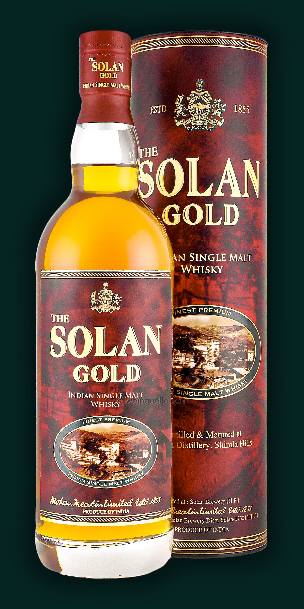 THE SOLAN GOLD SINGAL MALT