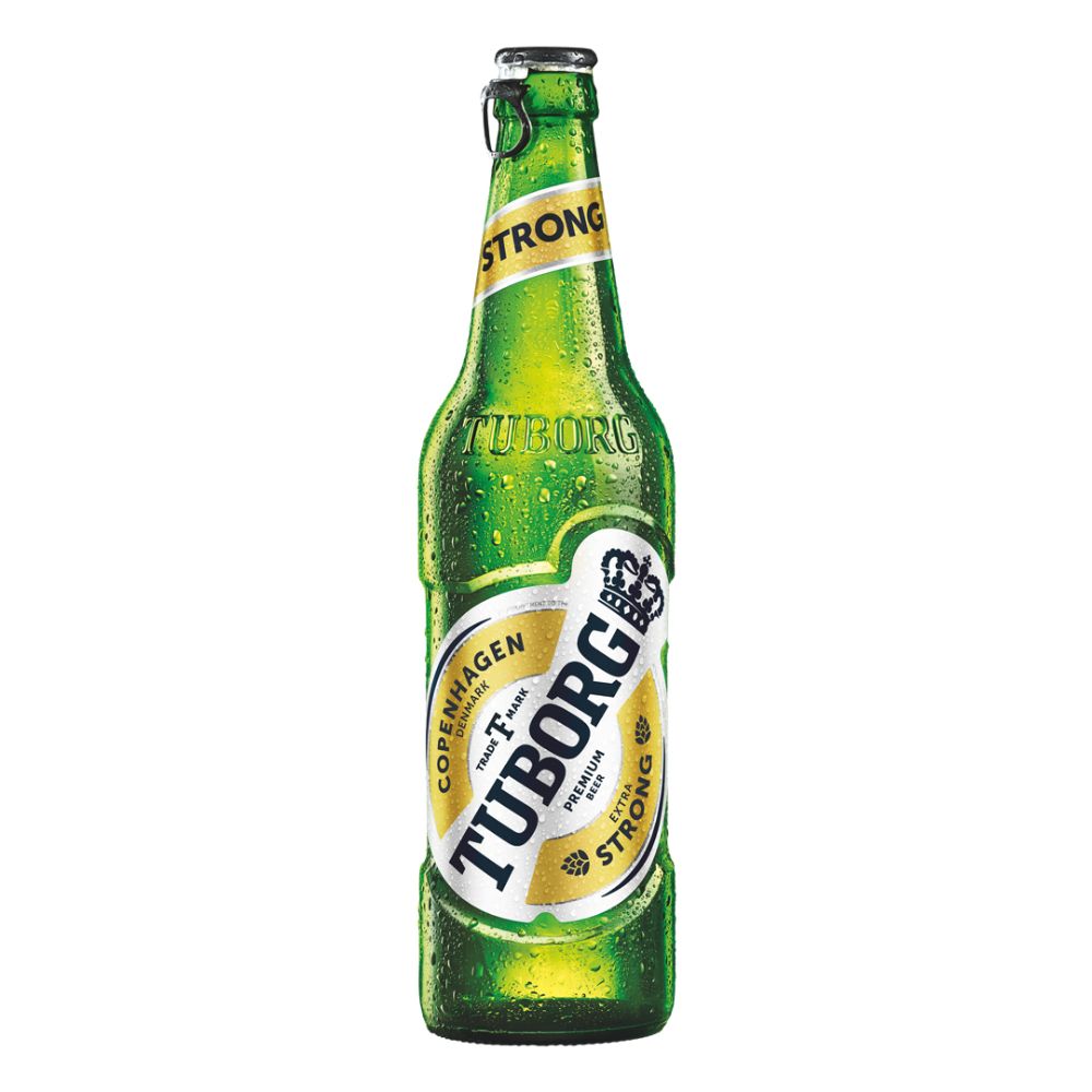 TUBORG STRONG BEER